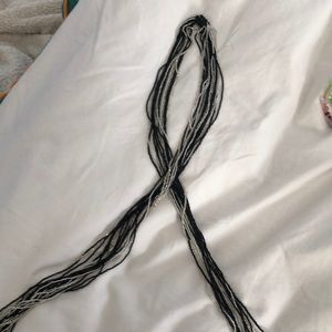 Bugle bead necklace. Purchased in Italy.